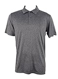 32Degrees Weatherproof Men's Moisture Wicking Polo, Anti Static, Anti-Odor, Dark Grey, Medium