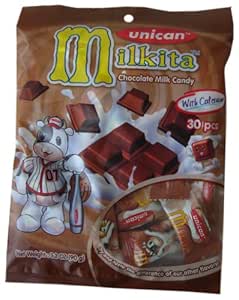 Amazon.com : Unican Candy Milkita Choco Bag, 3.2-Ounce Packages (Pack