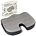 Coccyx Tailbone Memory Foam Pressure Relief Comfort Seat Cushion for Office Desk Chair, Car, Plane, Wheelchair