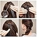 TIMESETL 2pcs Hair Bun Maker (Brown/Blonde) + 1pcs Fashion French Hair Braiding Tool Magic DIY Hair Twist Styling (Black)