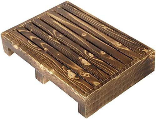Natural Wood Instant Height Non Slip Outdoor Step Half Step Instantly Reduces Height of doorsteps. Mobility Aid. - Image 3