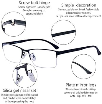 different glasses frames
