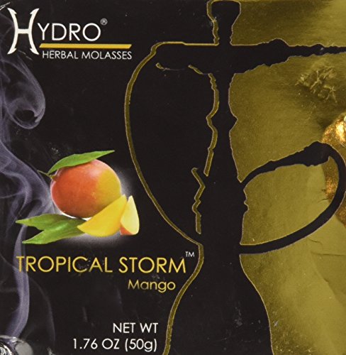Hydro Herbal Mango Hookah Shisha Tobacco Free Molasses, 50g