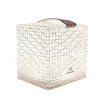 Solight Solarpuff Portable Compact LED Solar Lantern, Bright White