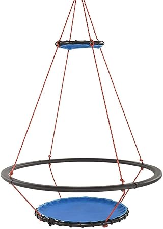 Gimnasios y Columpios Columpio Circular portátil para Interiores y Exteriores Silla elevadora para niños Silla de Juguete Columpio Columpios: Amazon.es: Hogar