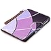 ULAK iPad Mini Case,iPad Mini 2 Case,iPad Mini 3 Case, 360 Degree Rotating Smart Synthetic Leather Stand Case Cover for Apple iPad Mini 1/2/3 with Auto Sleep/Wake Function (Purple)