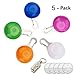 IN HAND Water Resistant Clip-On Dog & Cat Collar LED Lights, Upgraded LED Dog Collar Safety Night Walking Lights by, Light Up Dog Collar with 3 Flashing Modes, Battery Included
