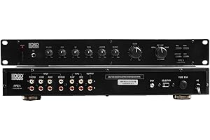 OSD Audio Pre-1 High Definition Preamplifier – Multi Source Select Phono Ready