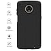 Dretal for Moto Z3 Play Case, Shock-Absorption Armor Magnetic Anti-Slip Texture Protective Case Cover for Motorola Moto Z3 Play (Black)