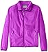Columbia Big Girls' Pearl Plush Full Zip, Foxglove, Medium