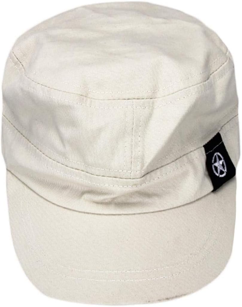 HaiDean Army Military Flat Cap Cotton Cap Vintage Modern Casual