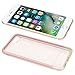 iPhone 6 Case, Moze iPhone 6 Case Protective SOFT-Interior Scratch Protection Slider Style Hard Case for iPhone 6 (2014) - (rose gold/gold)