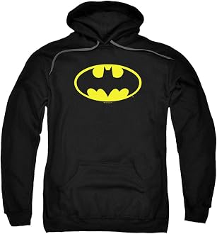 Batman Classic Logo Pull-Over Hoodie 