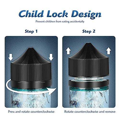 IMECIG® Blaubeere Premium E Liquid Vape Eliquid für E Zigaretten/Elektrische Zigarette/E Shisha,Blaubeere Früchte Geschmack, VG/PG 70/30 -ohne Nikotin,100ml,1 Stück(MEHRWEG-VERPACKUNG) – Bild 5