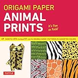 Origami Paper - Animal Prints - 8 1/4