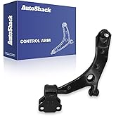 AutoShack Front Left Lower Control Arm and Ball Joint with Bushings Replacement for 2010-2013 Mazda 3 2010-2013 Mazda 3 Sport