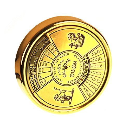 Nauticalia50 year Calendar paperweight
