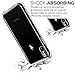 iPhone X Case, iPhone 10 Case, cresawis [Air Cushion] [Shock-Absorption] TPU Bumper Ultra Slim Protective Scratch-resistant Shockproof Case for Apple iPhone X / iPhone 10 - Clear (Clear)