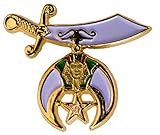 Shriners Masonic Hat or Lapel Pin