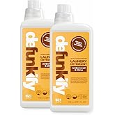 Laundry Detergent 124 Load. 'Amberwood & Citrus' Essential Oil Liquid Laundry Detergent Washing Soap for Sensitive Skin. ProvenSafe™ Cleaning Supply w/Odor & Stain Remover for Activewear & All Fabrics