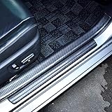 Henlight Door Guard Bumper 2.5m 5cm Universal Auto Parts Car Doors sill Waterproof Rear Bumper Guard Rubber and Guard Bumper Protector Easy Installation DIY, Front Rear Door Enter The sill Guards