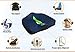 GenX Car Seat Cushion - Premium Tailbone Pad for Sciatica Pain Relief - Sit in Comfort for Hours Without Your Cushion Going Flat - Great Back Support and Fits Any Chair at Home, Office or Wheelchair
