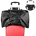 Bag Bungee, IEKA 2Pack Luggage Straps Suitcase Adjustable Belt Travel Accessories, Lightweight and Convenient, Perfect for Trip ( Black )