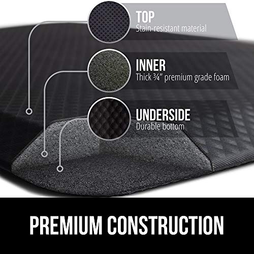 Kangaroo 3/4 Inch Thick Superior Cushion, Stain Resistant Kitchen Rug