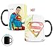 Morphing Mugs DC Comics Justice League (Superman) Ceramic Mug, Black
