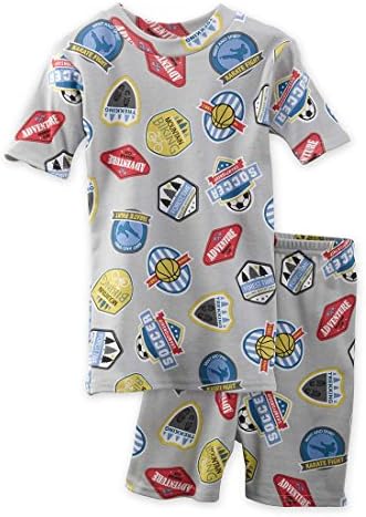CWDKids Children's Cotton Short Pajamas - Camp, Size 14