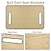 RVMasking 800D Fairway 4-Sided 2-Person Golf Cart Enclosure Custom Fit Club Car Precedent 2000-2019, Seat Cover Include