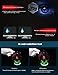 BEISON Computer Glasses Anti Blue Light Anti-glare Anti-fatigue Computer/TV Electromagnetic Radiation Protection (Flowers, 53mm)
