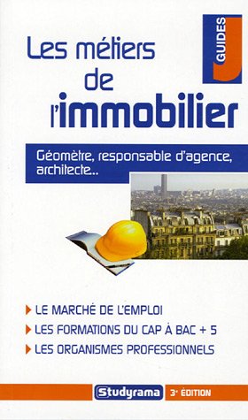 Les  métiers de l'immobilier