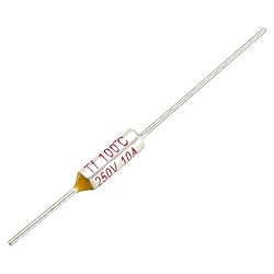 uxcell 5Pcs RY TF 100 Celsius Degree Cutoff Thermal