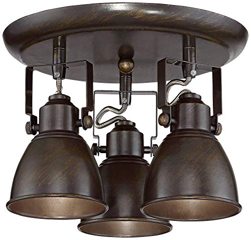 Pro Track Abby 3-Light Bronze Ceiling Track Fixture - Pro Track