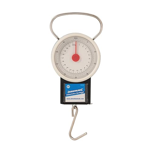 Silverline 250394 Spring Balance Scales 50kg (110lbs) Amazon.co.uk