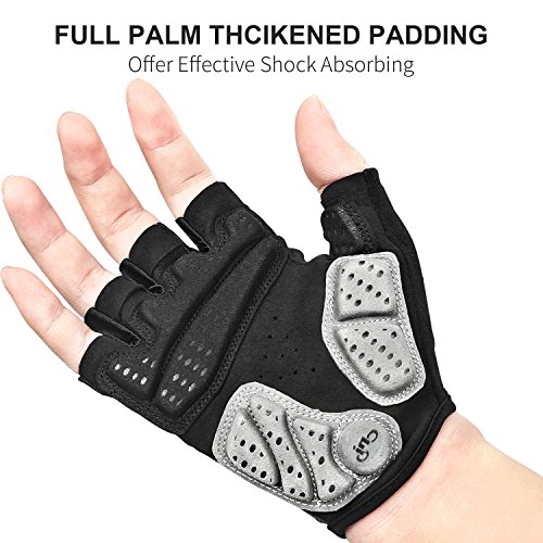 image for INBIKE Mountain Bike Gloves, Cycling Gloves Half Fingers MTB DH Road R