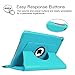 Fintie iPad 9.7 inch 2018 2017 / iPad Air Case - 360 Degree Rotating Stand Protective Cover with Auto Sleep Wake for Apple iPad 9.7