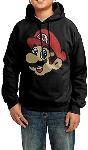 Super Mario's Head Girl Hooded Sweatshirt