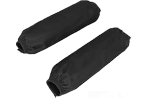 CMIYETO 270mm Rear Shock Absorber Suspension Protector Protection Cover for All Dirt Pit Bike Motorcycle ATV Quad Scooter Black