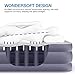 WonderSleep Classic Series Air Mattress with DreamCoil Supporting Technology & Internal High Capacity Pump, Air Bed Height 20