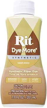 Rit DyeMore Sand Stone 7 Oz Synthetic Dye for Clothing Crafting and Decor