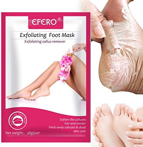 QHJ Peeling Foot Mask Exfoliating Foot Mask Socks Baby Feet Mask Renewal 10 Pairs