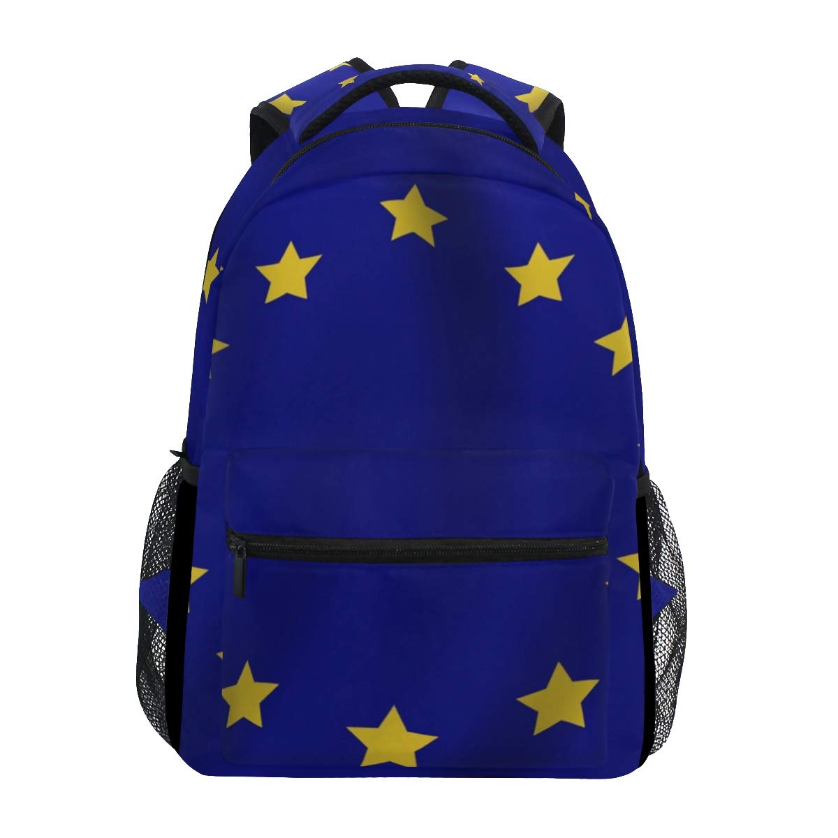School Backpacks Misc European Union Flag Student Backpack Big for Girls Kids Elementary School Shoulder Bag Bookbag