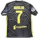 Le Roux Juventus F.C. 2019 Home Soccer Jersey Men Ronaldo No. #7 on The Back All Patches - Logos as Original