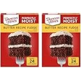 Duncan Hines Perfectly Moist Butter Recipe Fudge Cake Mix, 15.25 OZ (Pack of 2)