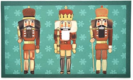 Stephan Roberts STRB-15800-12 Holiday Door Mats, Nutcrackers