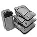 Compression Packing Cubes Travel Luggage-Organizer Set Packs More in Less Space