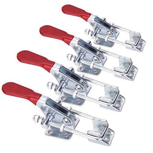 image for Accessbuy 4PCS Toggle Clamp Steel latch 360 lbs Toggle Clamp Latch Ver