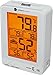 Ambient Weather WS-2063-W-P Indoor Temperature and Humidity Monitor with Probe and Backlight